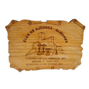 Grabado Laser trofeo