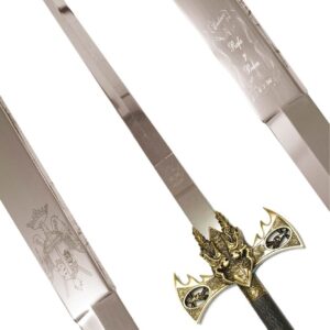 grabado laser espada